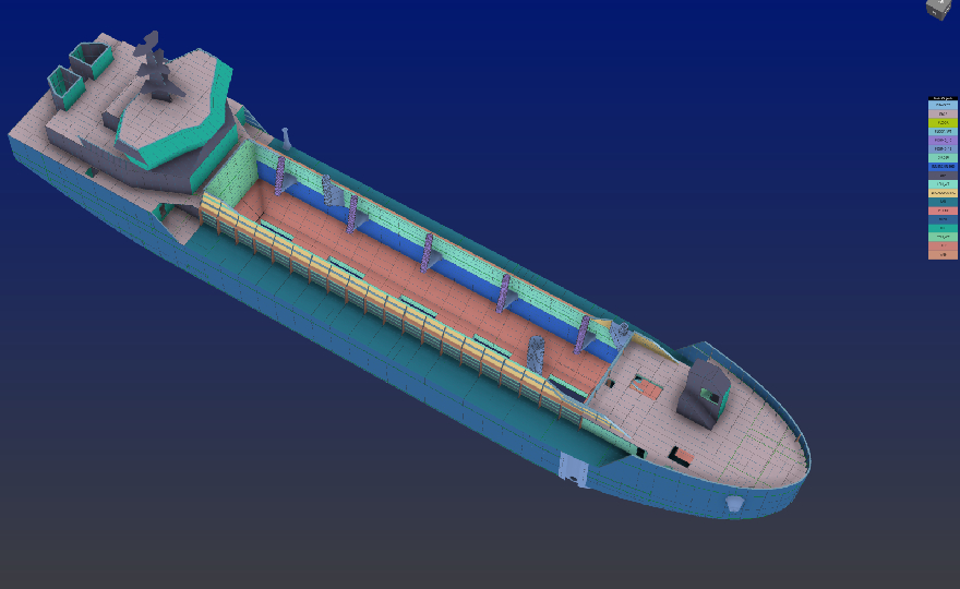 Damen, NAPA and Bureau Veritas successfully deploy 3D classification approvals for first ship design